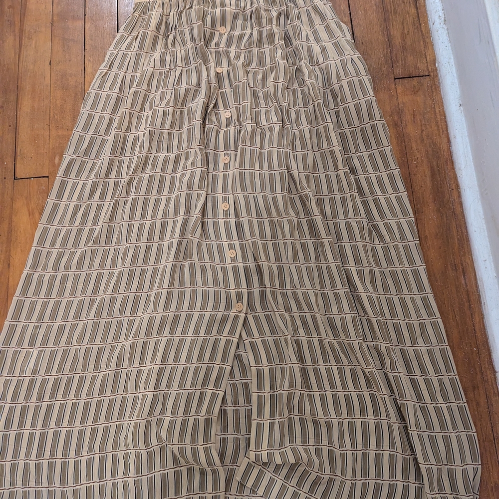 Silk Calvin Klein Maxi Skirt